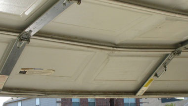 Bent Garage Door Panels